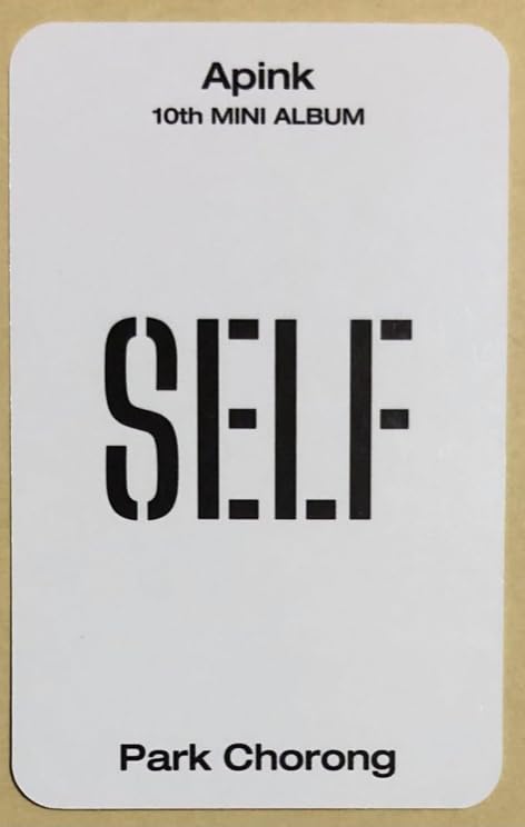 Amazon.co.jp: Apink チョロン CHORONG SELF platform